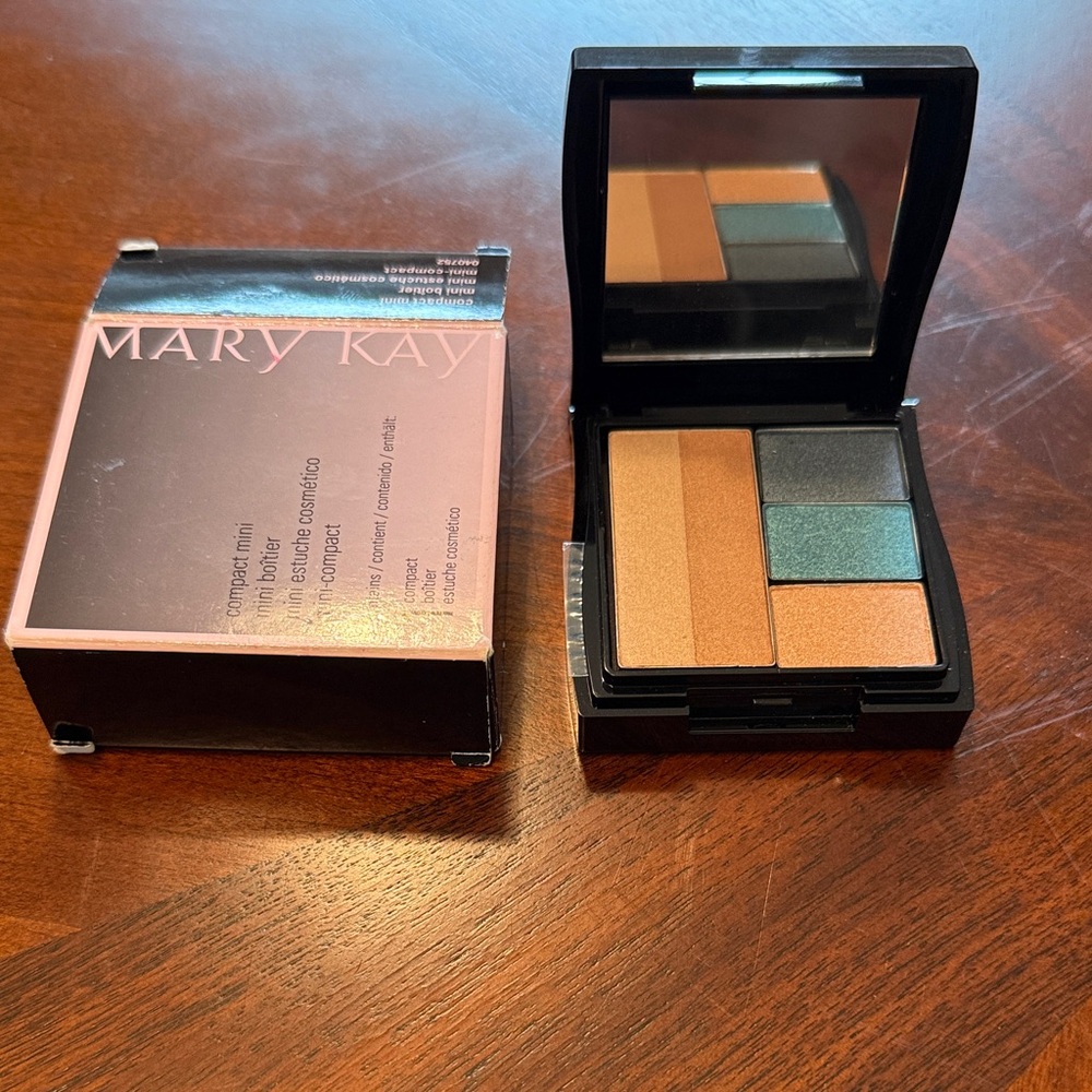 Mary Kay Eyeshadow Palette - Copper and Teal